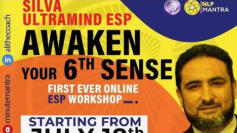 Introduction to Silva Ultramind ESP - Muhammad Ali - NLPMantra