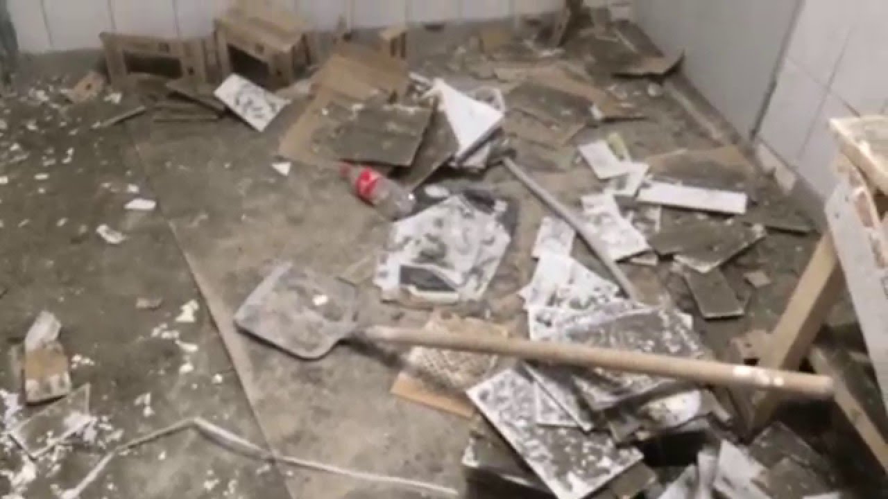 Укладка плитки дешево. Не получилось , блин ( - YouTube