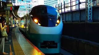 68M E657系水ｶﾂK17編成  新橋通過シーン