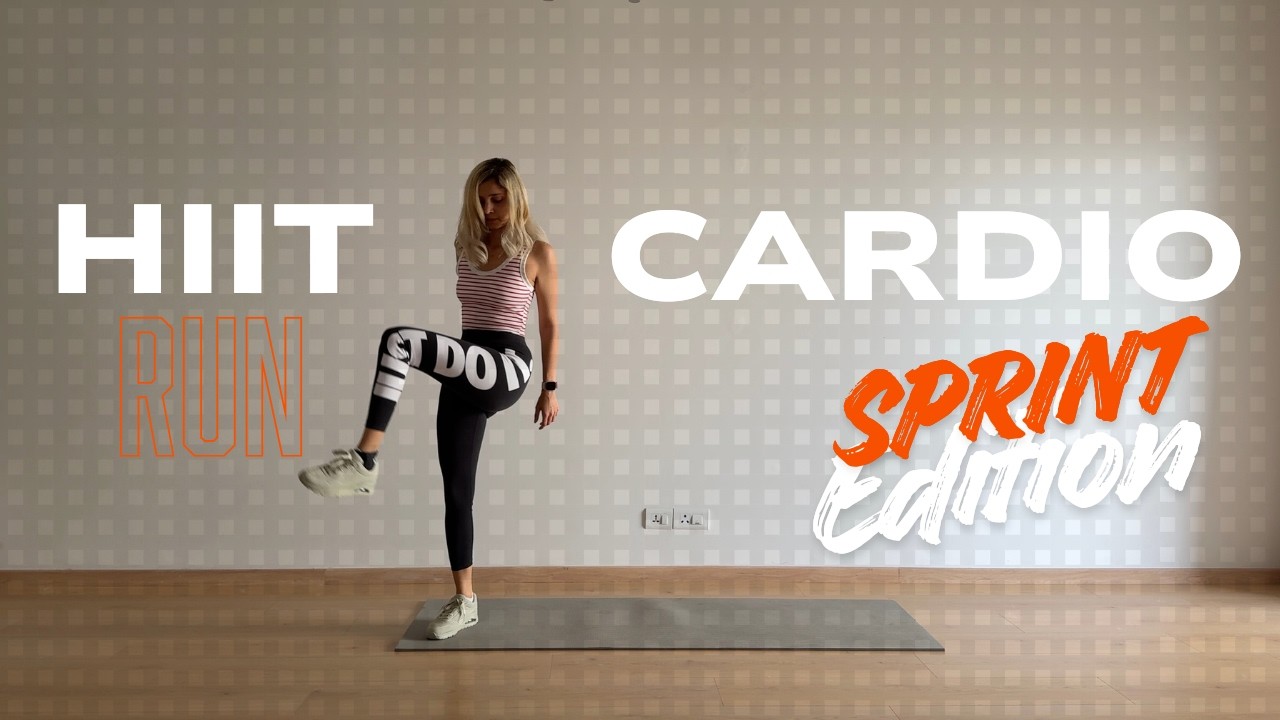 HIIT Cardio   Sprint Edition | 15 MIN   High Calorie Burn | No Repeat | No Equipment