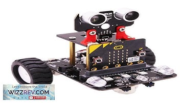 Yahboom Microbit Smart Robot Car Micro:bit V2 Board Make Code Programming STEM
