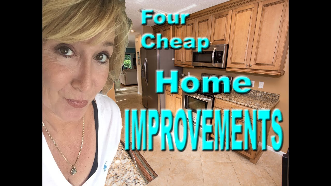 Four Cheap Home Improvements You Can Do - YouTube