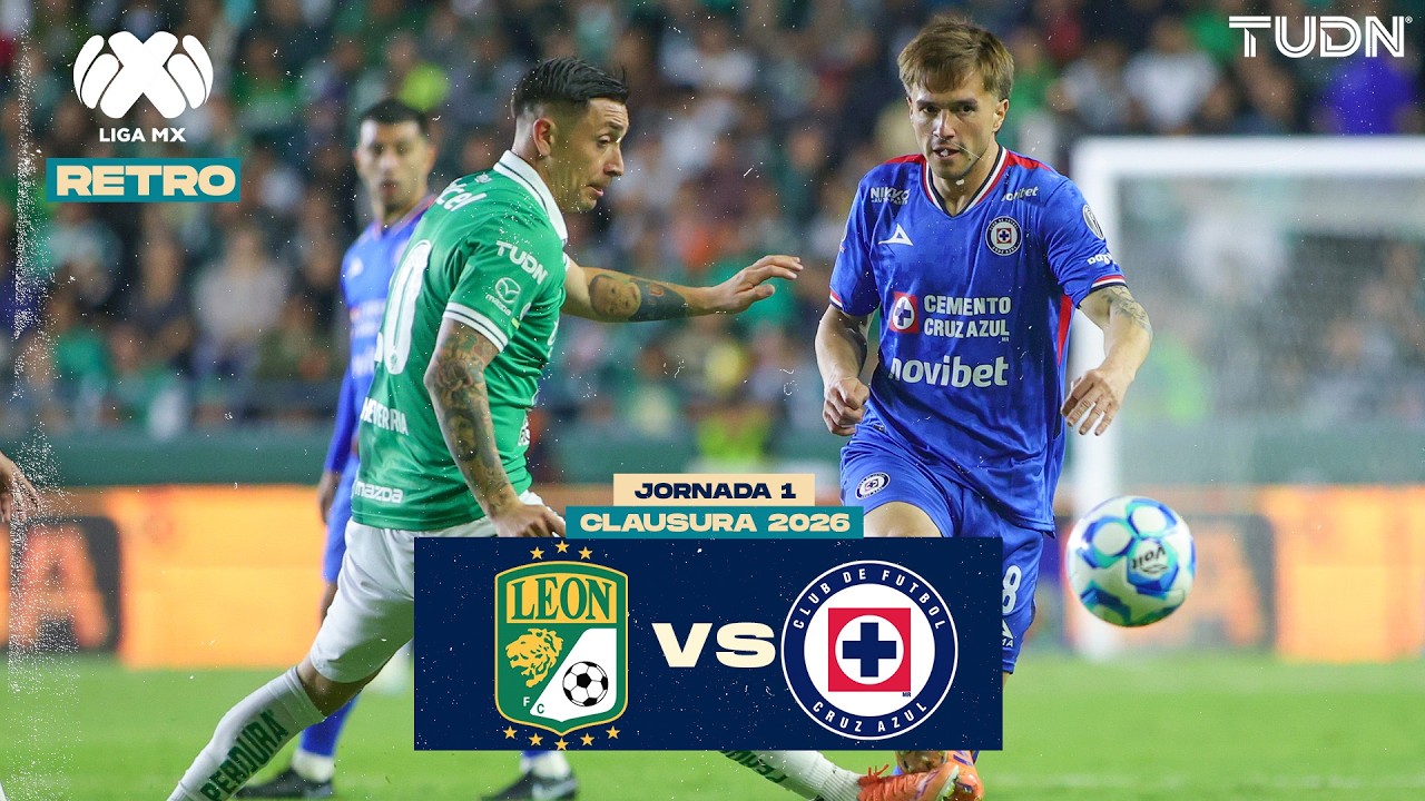 REVÍVELO: León le pegó al Cruz Azul en el arranque de la Jornada 1 | TUDN