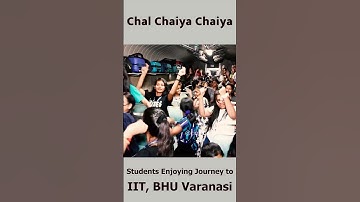 Chal Chhaiya Chhaiya | Students Enjoying Train Journey to IIT BHU, Varanasi | CIMAGE Group, Patna