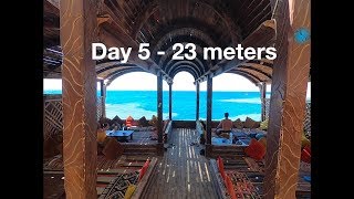 Freediving in Dahab - Day 5 - (23 meters)