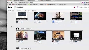 Blendspace Dashboard and Creating A Class