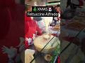 🎄 XMAS ALFREDO FETTUCINE 🌟  #fettuccinealfredo #christmas #streetfood