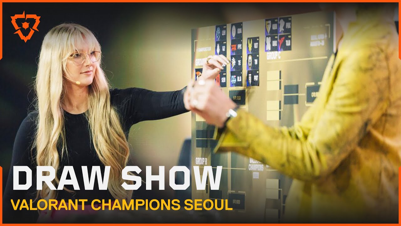 VALORANT Champions Seoul Draw Show 2024 YouTube