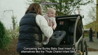 Burley Baby Seat Insert Review: Keep Your Infant Safe and Comfy on Every Stroll. screenshot 5