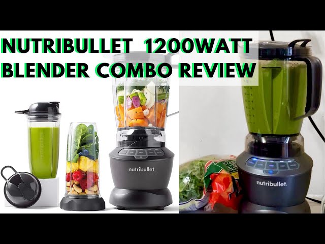 NutriBullet Blender Combo 1200 Watt In-depth Review