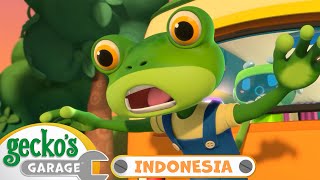Bencana saat Berkemah |  lebih banyak lagi Truk Untuk Anak-Anak | Garasi Gecko