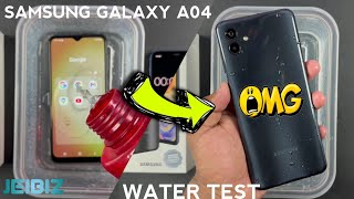 Samsung Galaxy A04 Water Test 💦 | Galaxy A04 is Waterproof Or Not?