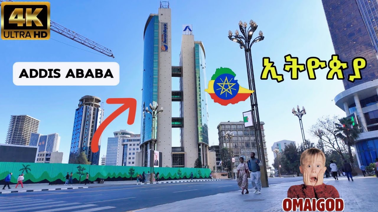 አዲስ አበባ/Addis Ababa Ethiopia walking tour 2025 - 4K - YouTube