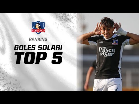 #RANKING | Top5 goles de Pablo Solari en #ColoColo