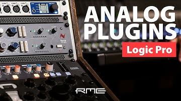 Analog Plugins in Logic Pro