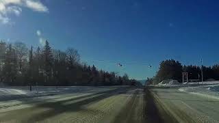 V1G2 Radar Locator with JBV1 app detecting 35.5ka C/O between Sault Ste. Marie and Pickford, MI