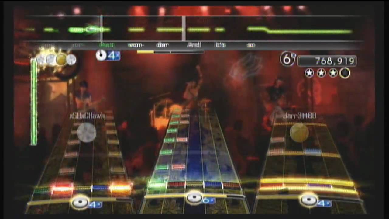 Rock Band 2 DLC Red Hot Chili Peppers Snow Full Band Gold Stars Good Times! ^_^