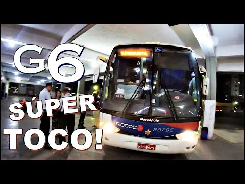 Peguei um G6 rodado da RIO DOCE | GOVERNADOR VALADARES À VITÓRIA DA CONQUISTA de Convencional 1050