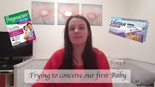 Trying to conceive our first baby | TTC baby | TTC journey