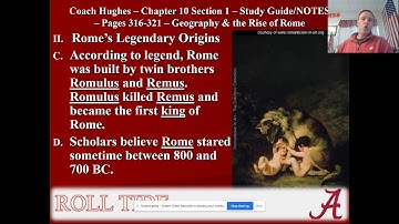 Chapter 10 Section 1 Video Lecture