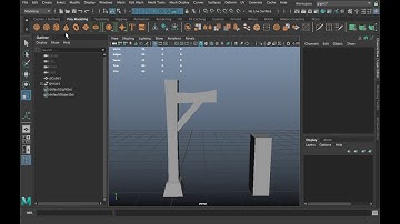 MAYA: stylized lantern