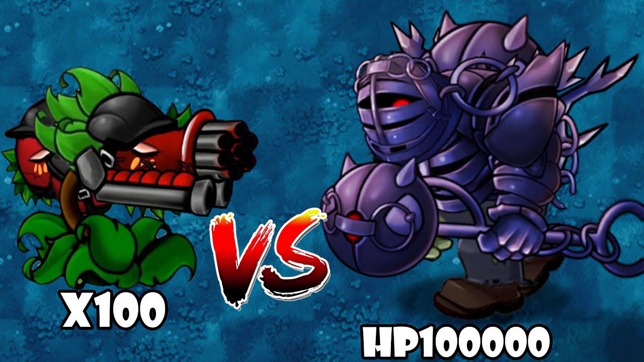 PvZ 1 Fusion Challenge! 100 Plants Fusion vs Ultimate Obsidian ...
