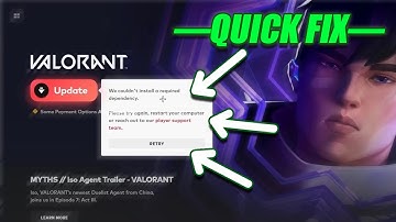 Fix Valorant Dependency Error & VAN 9005 (Riot Vanguard Easy Fix 2025)