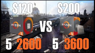 Ryzen 5 2600 vs Ryzen 5 3600 | 9 GAMES in 1080p