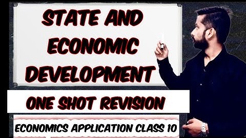 State and economic development class 10 icse | Icse Economics Application Class 10 | Fiscal Policy|