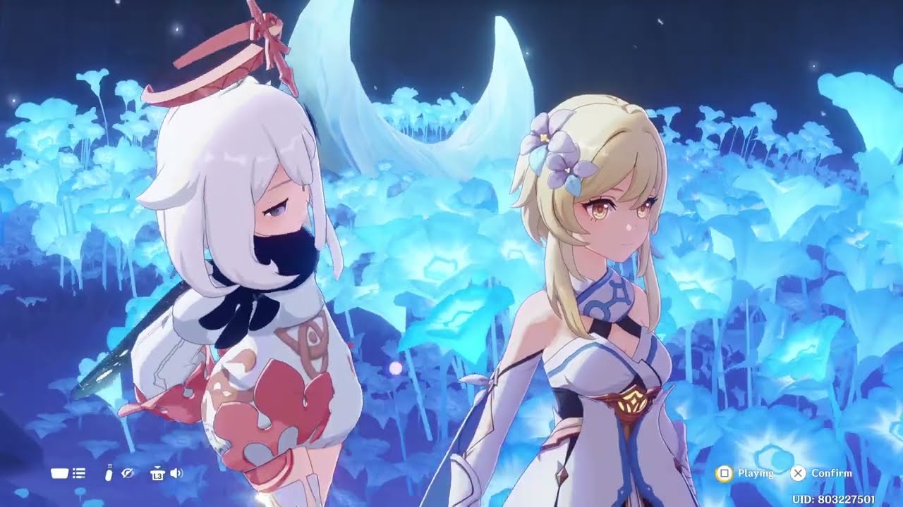 MOON GODDESS LUMINE Genshin Impact