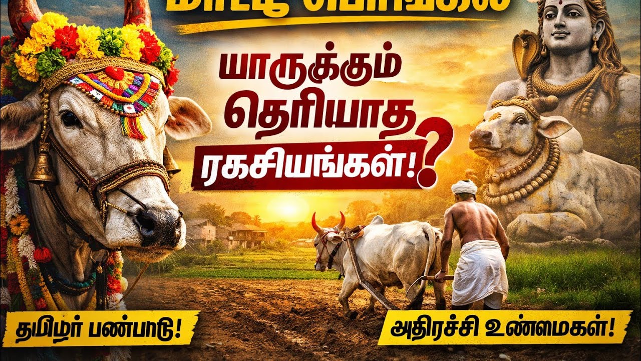 மாட்டு பொங்கல் ரகசியங்கள் | தமிழன் கலாசாரத்தின் உண்மை | Mattu Pongal Tamil