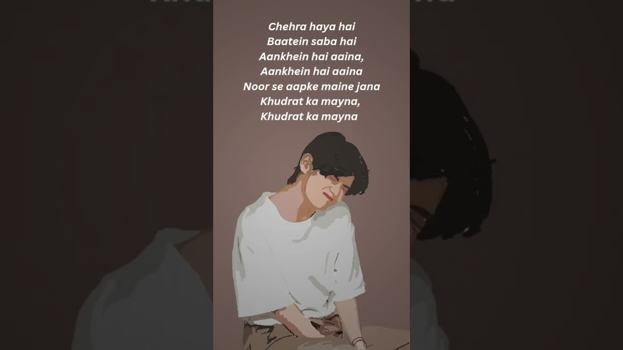 Taehyung | Aankhein Hai Aaina ✨ | Mutasir x BTS Edit 