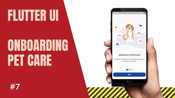 7.Onboarding Pet Care - Flutter UI - SpeedCode