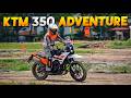 KTM 350 Adventure Track Test 🤩 | Eco Creek Pailan | New Duke 350 Test Ride Kolkata | Motovlog Bangla