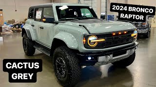 2024 Ford Bronco Raptor Cactus Grey 🔥 (Updated Fender Paint Matched) ✅