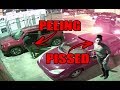 Smokin Girl gets Towed, Guy Pees On His Car