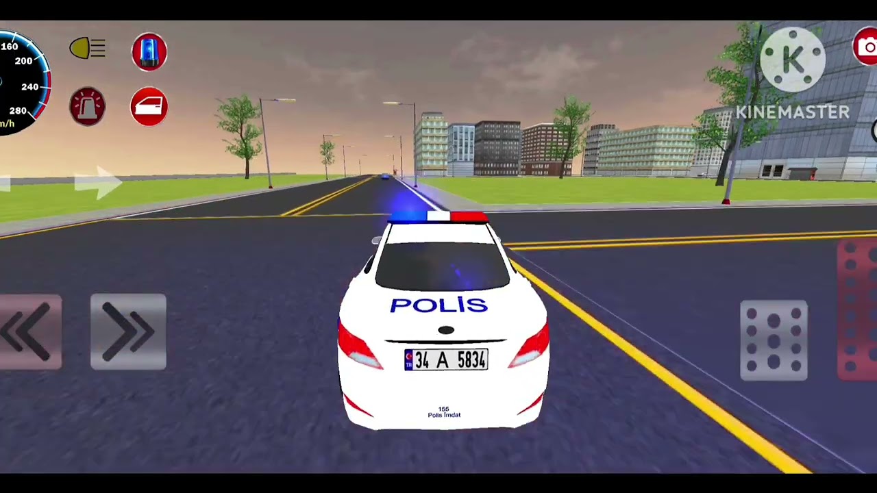 كمين دورية للشرطة على الطريق السريع👮🏻‍♂️🚓 وملاحقة السيارات المسرعة🚨