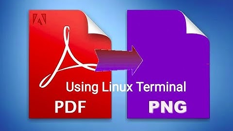 Convert PDF to Image using Linux Terminal | Ubuntu