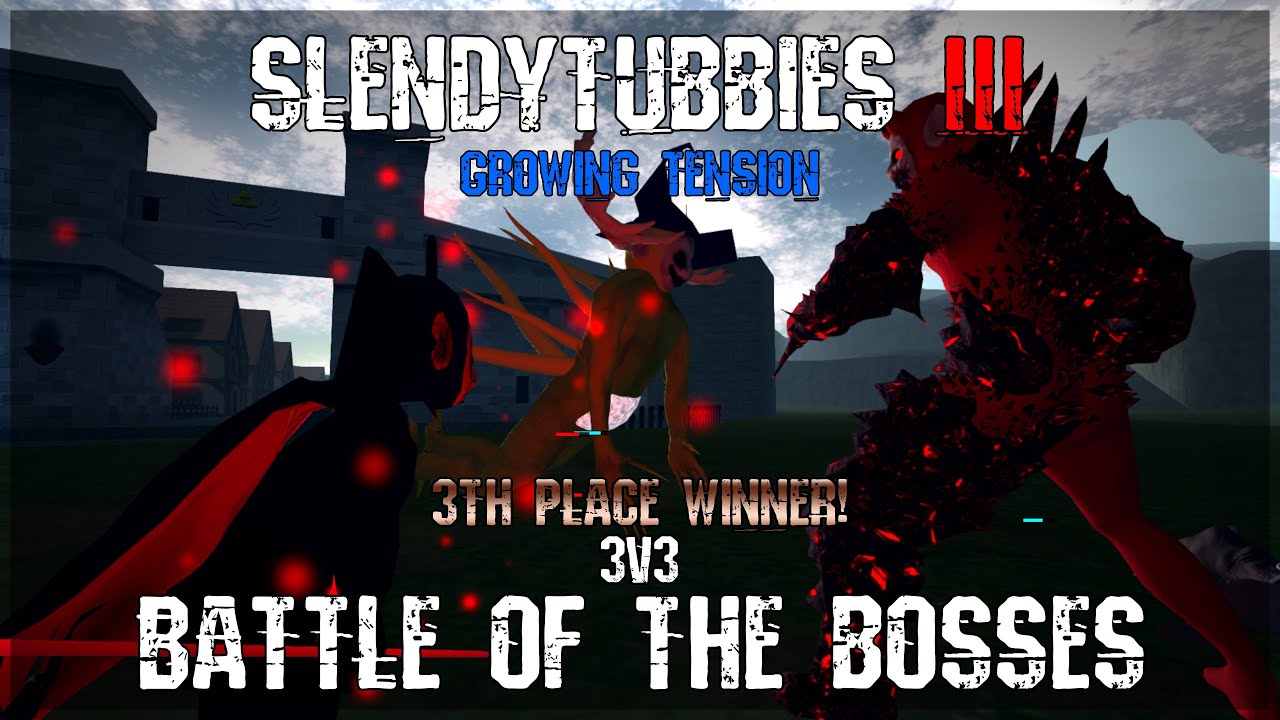 Slendytubbies 3 Growing Tension Battle of the bosses 3v3 6#