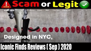 Iconic Finds Reviews Sep 2020 Legit Or A Hoax? Scam Adviser Reports