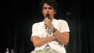 John Mayer talks about his mom during Mayercraft Carrier. Information