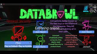 roblox databrawl series part 1 DEFEATING 3X3 EYES :::