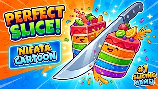PERFECT SLICES LIVE 🔪🍉 | Nifata Cartoon Gameplay | Satisfying Cutting Game Live | Mobile Game 2026 screenshot 3