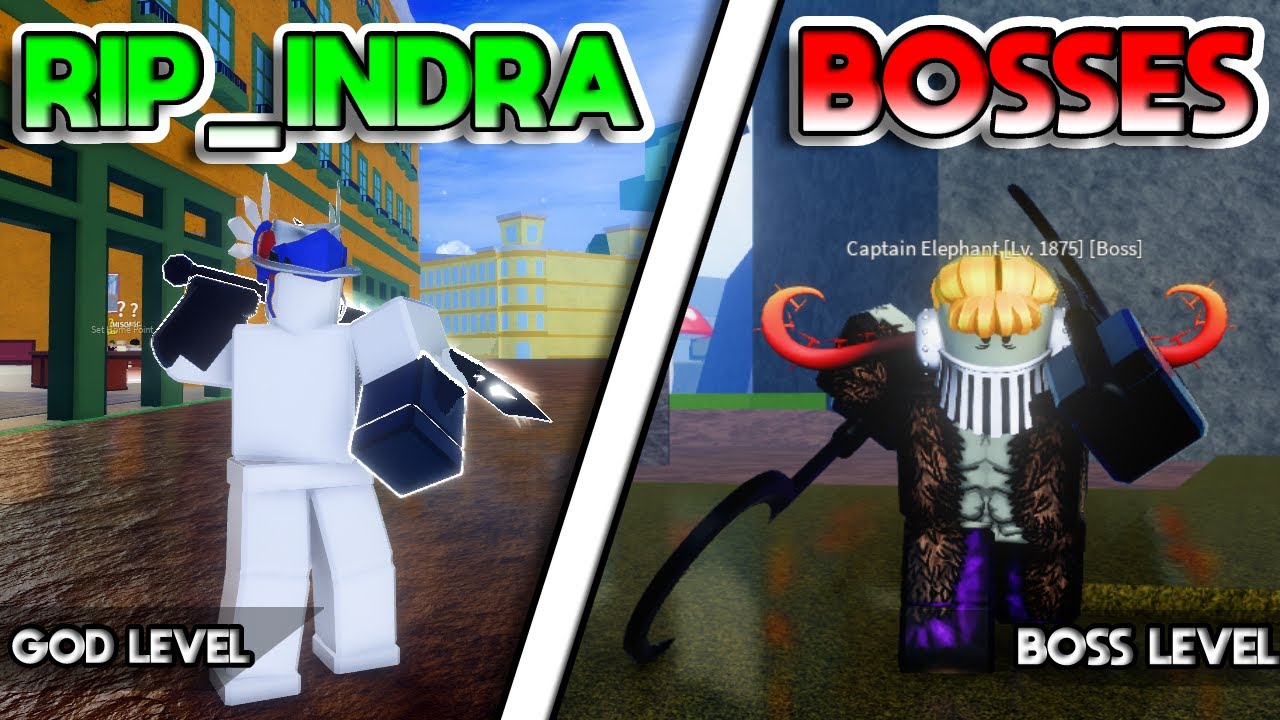 BOSS RIP INDRA vs BOMB BOMB USER no BLOX FRUITS! 