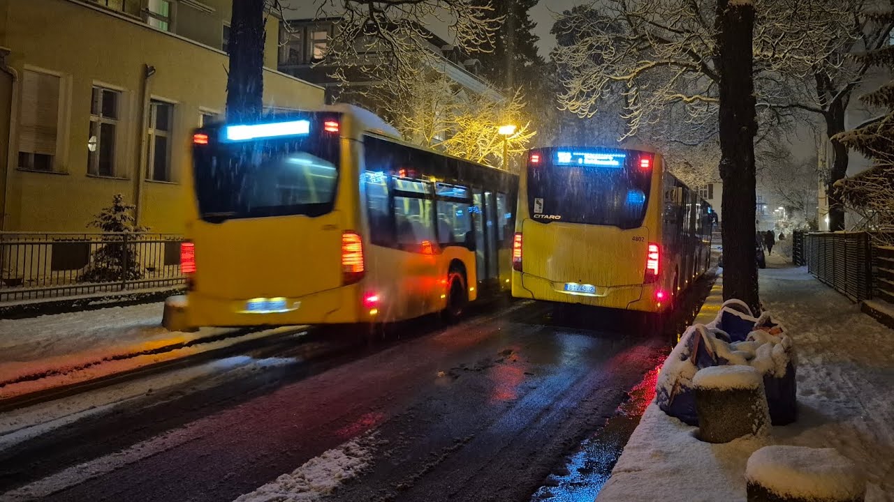 Bus Berlin | Mitfahrt im kompletten M17 SEV von S Schöneweide/Sterndamm bis Wandlitzstr. im MB GN18