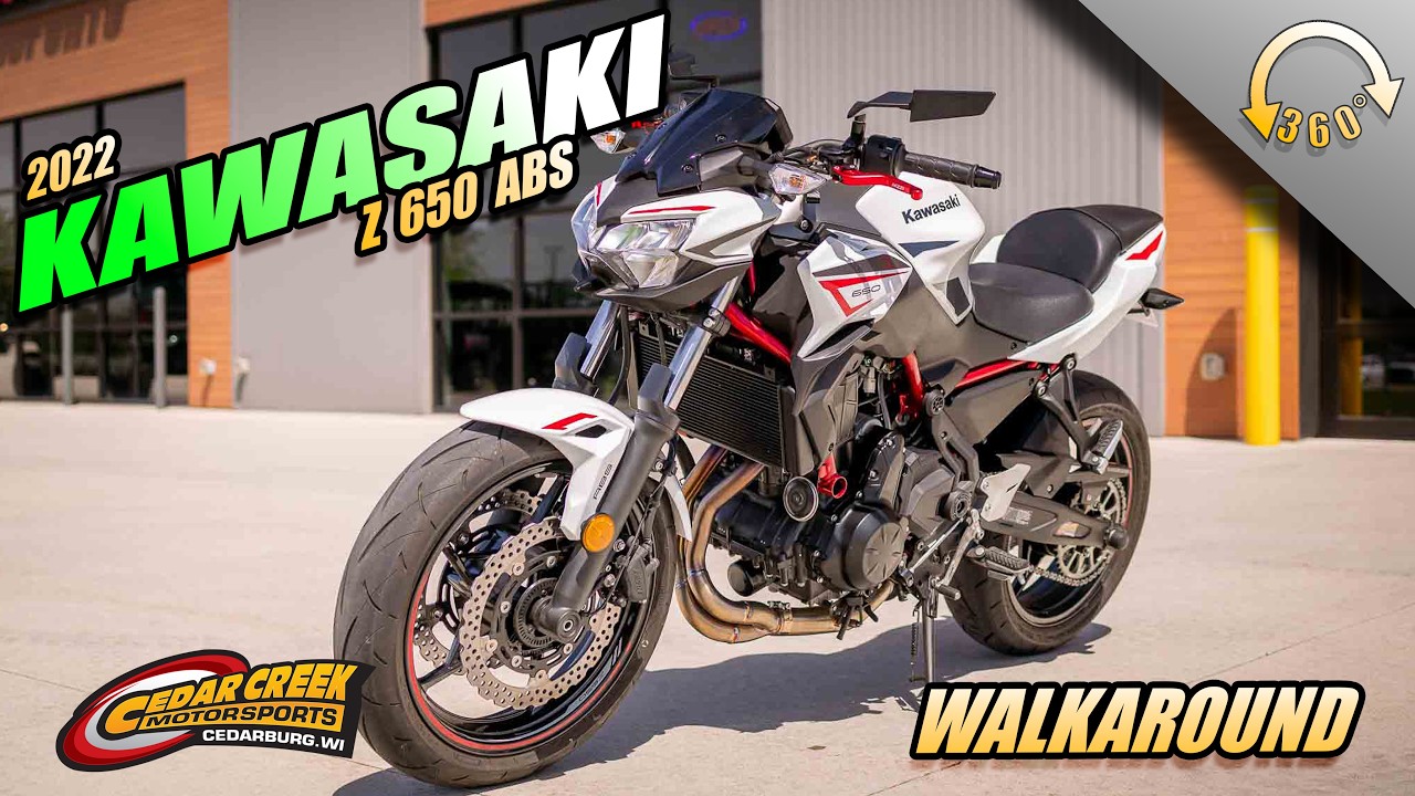 Walkaround | 2022 Kawasaki Z650 ABS - YouTube
