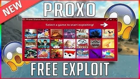 🔥PROXO NEW 2020  ROBLOX EXPLOIT INJECTOR LUA EXECUTOR PROXO ROBLOX Private ✔️Mac OS Windows✔️