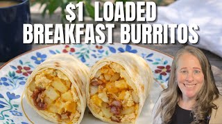 Loaded Breakfast Burritos