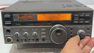 Icom IC-729S QRP HF/50MHz Test-RX - YouTube