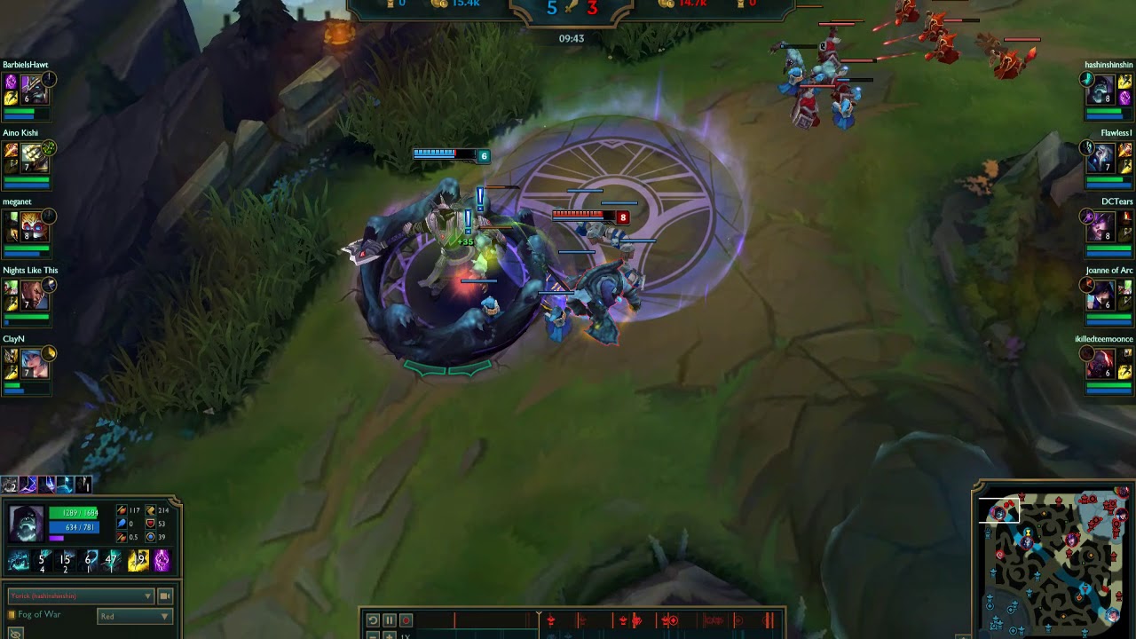 Yorick Top Vs Nasus Patch 7.23 YouTube